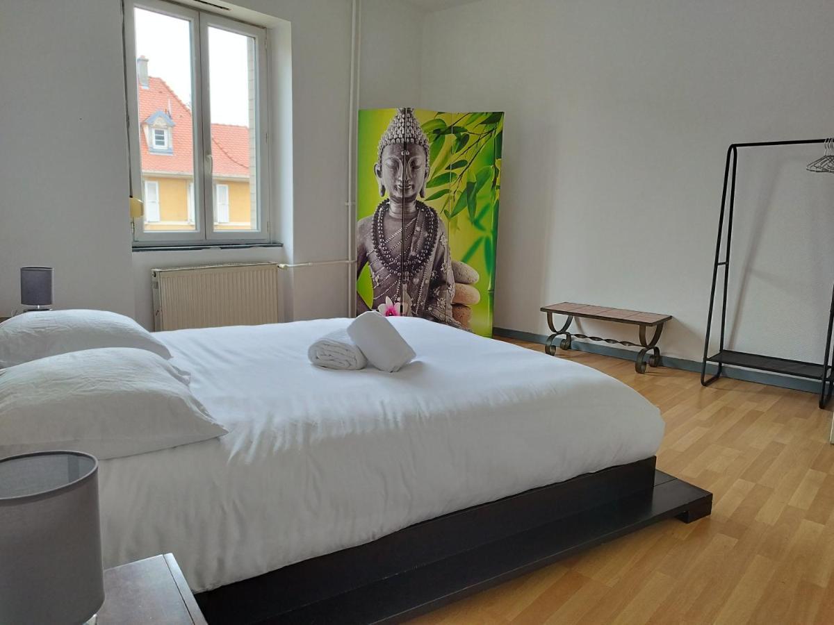 Le Thannois - Appartement 2 Chambres, Salon, Cuisine Equipee, Parking Et Wifi Gratuit Mulhouse Eksteriør billede